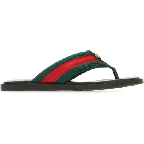 Flip Flops, male, , Size: 8 US Cozy Home Slippers for Ultimate Comfort - Gucci - Modalova