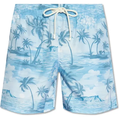 Swimming shorts , male, Sizes: L - Palm Angels - Modalova