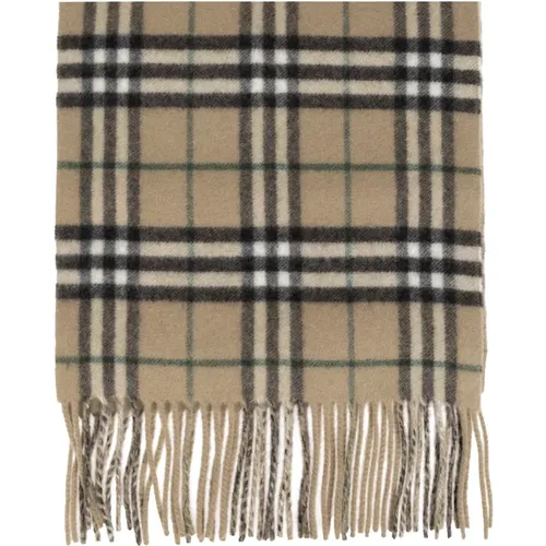 Winter Scarves, unisex, , Size: ONE SIZE Cashmere scarf - Burberry - Modalova