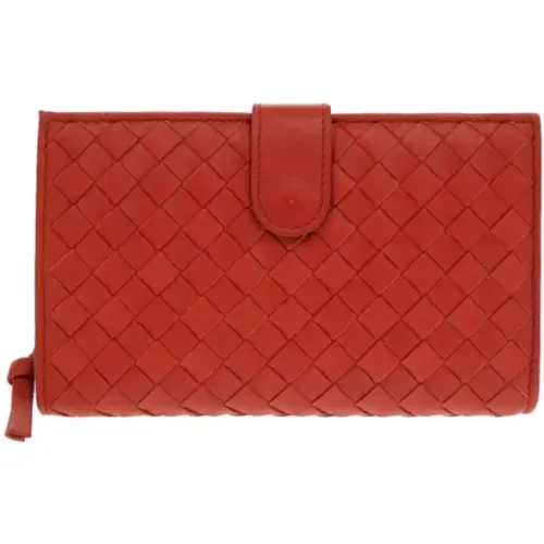 Pre-owned Wallets, female, , Size: ONE SIZE Pre-owned Leather wallets - Bottega Veneta Vintage - Modalova