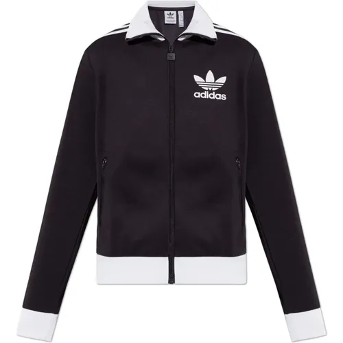 Reißverschluss-Sweatshirt , Damen, Größe: 2XS - adidas Originals - Modalova