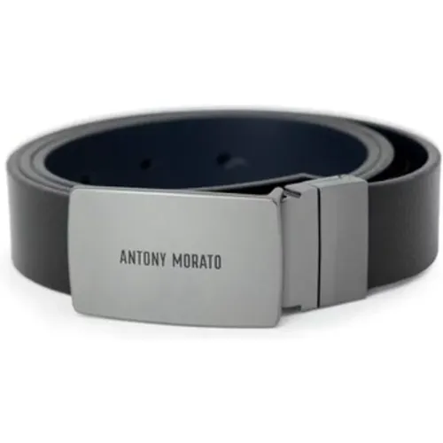 Belts, male, , Size: M Leather Belt Men's Autumn/Winter Collection - Antony Morato - Modalova