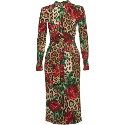 Pre-owned Seide dresses - Dolce & Gabbana Pre-owned - Modalova