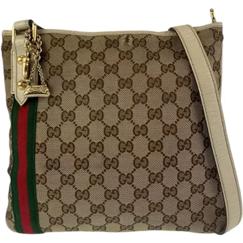 Pre-owned Canvas gucci-bags , female, Sizes: ONE SIZE - Gucci Vintage - Modalova