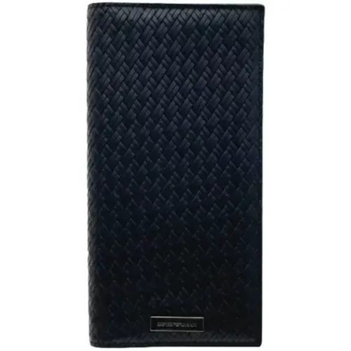 Pre-owned Wallets, female, , Size: ONE SIZE Pre-owned Leather wallets - Armani Pre-owned - Modalova