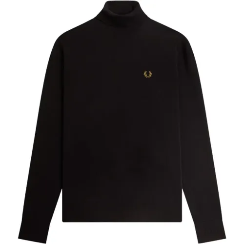 Turtlenecks, male, , Size: XL Stylish Polo Shirt for Men - Fred Perry - Modalova