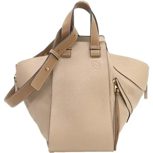 Pre-owned Tote Bags, female, , Size: ONE SIZE Pre-owned Leather handbags - Loewe Pre-owned - Modalova