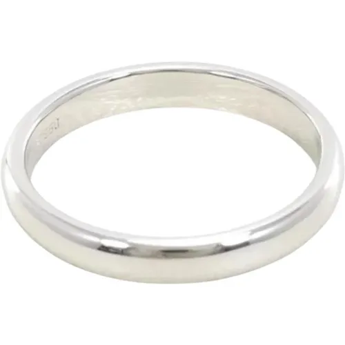 Pre-owned Jewellery, female, , Size: ONE SIZE Pre-owned Platinum rings - Tiffany & Co. Pre-owned - Modalova