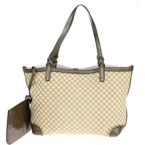 Pre-owned Tote Bags, female, , Size: ONE SIZE Pre-owned Canvas gucci-bags - Gucci Vintage - Modalova