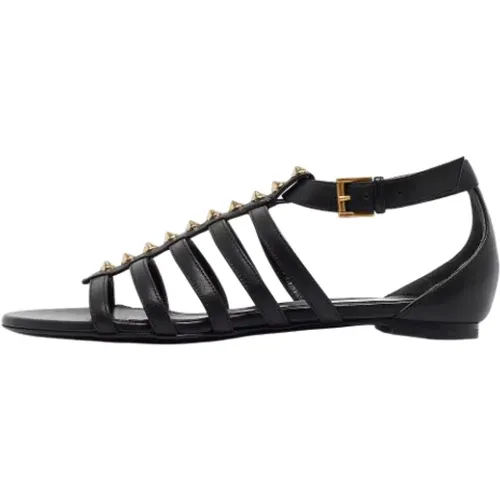 Pre-owned Sandals, female, , Size: 8 US Pre-owned Leather sandals - Alexander McQueen Pre-owned - Modalova