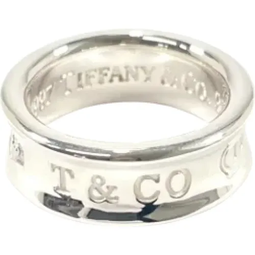 Pre-owned Jewellery, female, , Size: ONE SIZE Pre-owned Silver rings - Tiffany & Co. Pre-owned - Modalova