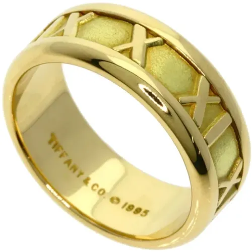 Pre-owned Jewellery, female, , Size: ONE SIZE Pre-owned Gold rings - Tiffany & Co. Pre-owned - Modalova