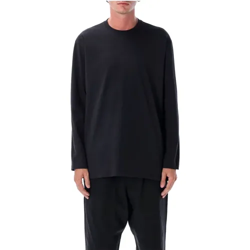 Sweatshirts, male, , Size: M Graphic Long Sleeves T-Shirt - Y-3 - Modalova