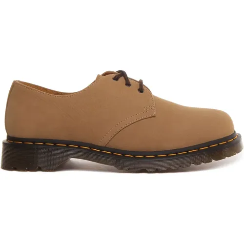 Milled Nubuck Leather Shoes , male, Sizes: 9 UK, 8 UK, 10 UK - Dr. Martens - Modalova