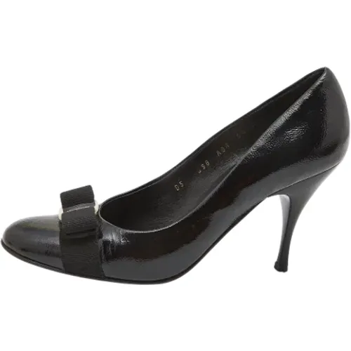 Pre-owned Pumps, female, , Size: 8 US Pre-owned Leather heels - Salvatore Ferragamo Pre-owned - Modalova