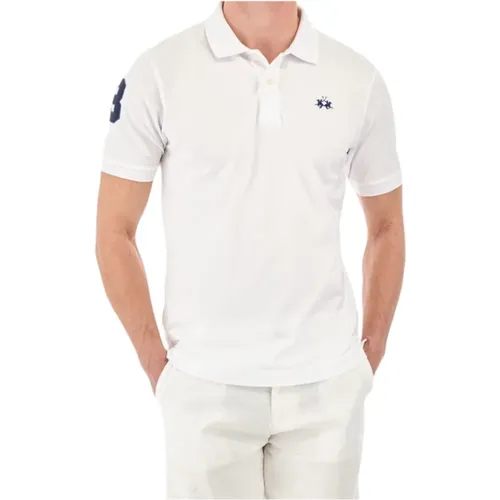 Mens Polo Shirt Piquet Stretch , male, Sizes: XL - LA MARTINA - Modalova