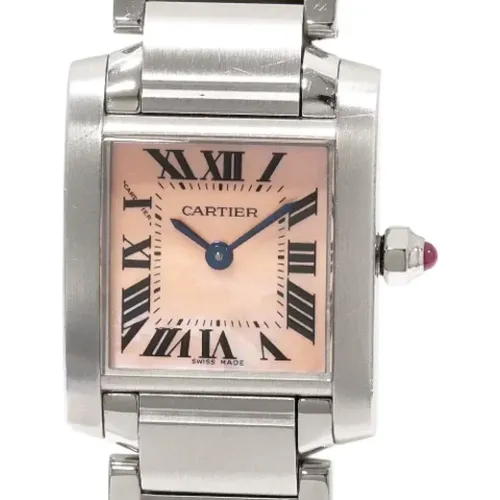 Pre-owned Watches, female, , Size: ONE SIZE Pre-owned Metal watches - Cartier Vintage - Modalova