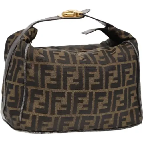 Pre-owned Canvas handbags , female, Sizes: ONE SIZE - Fendi Vintage - Modalova