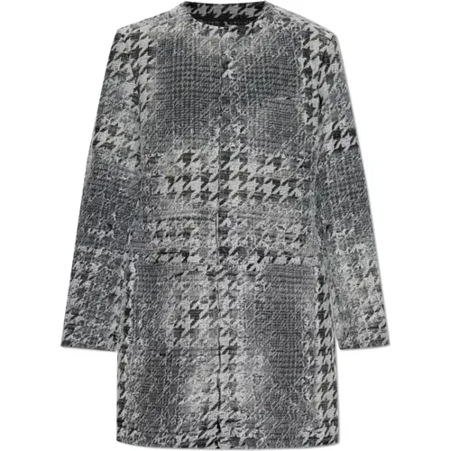 Single-Breasted Coats, unisex, , Size: S Coat D-Lot-Fsh - Diesel - Modalova