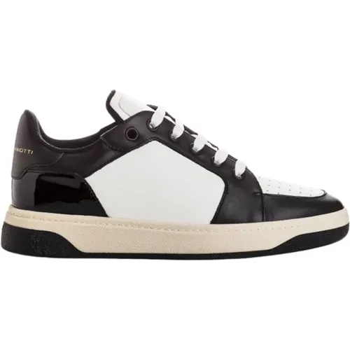 Sneakers, male, , Size: 7 US Dynamic Leather Sneakers - giuseppe zanotti - Modalova