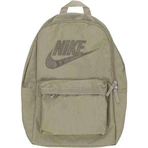 Backpacks, unisex, , Size: ONE SIZE Heritage Backpack Neutral Olive - Nike - Modalova