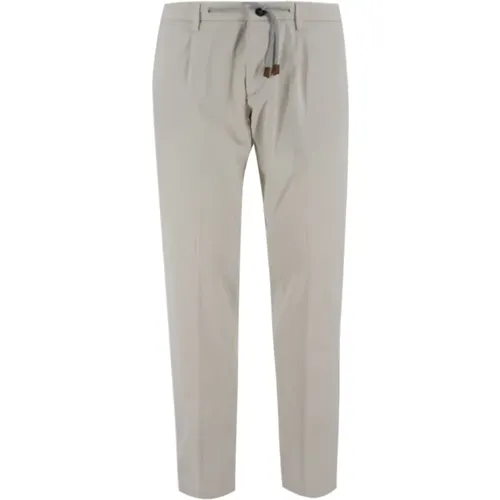 Chinos, male, , Size: W40 Trousers - Eleventy - Modalova