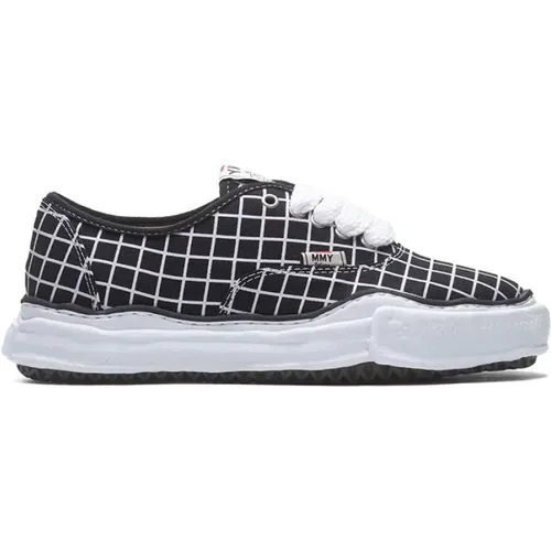 Canvas Check Sneaker Schwarz - MIHARA YASUHIRO - Modalova