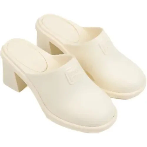Pre-owned Fabric sandals , female, Sizes: 7 UK - Miu Miu Pre-owned - Modalova