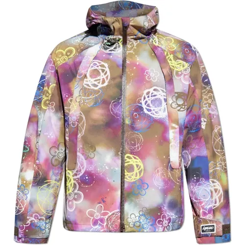 Light Jackets, male, , Size: M Patterned jacket - Kenzo - Modalova