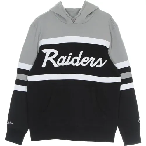 Hoodies, male, , Size: XL Oakland Raiders NFL Hoodie - Mitchell & Ness - Modalova