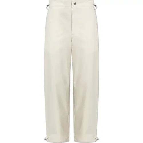 Wide Trousers, male, , Size: 2XL Loose-fitting pants - Moncler - Modalova