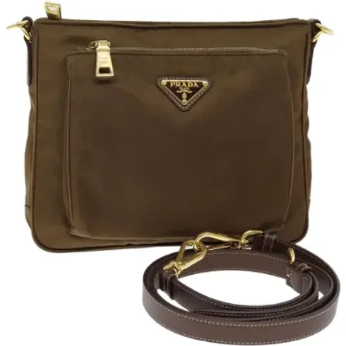 Pre-owned Cross Body Bags, female, , Size: ONE SIZE Pre-owned Nylon prada-bags - Prada Vintage - Modalova