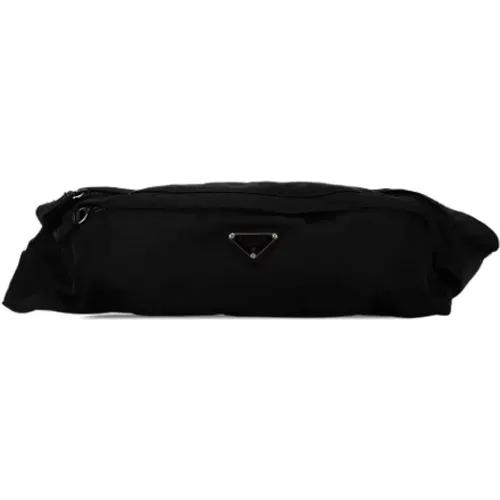 Pre-owned Belt Bags, female, , Size: ONE SIZE Pre-owned Nylon shoulder-bags - Prada Vintage - Modalova