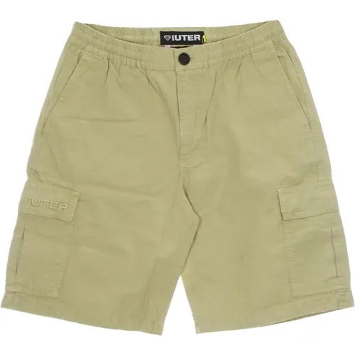 Casual Shorts, male, , Size: XS Cargo Shorts Ripstop Fabric - Iuter - Modalova