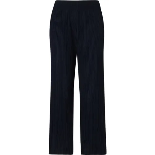 Schwarze Easywear Hose Arizia , Damen, Größe: M - Max Mara - Modalova