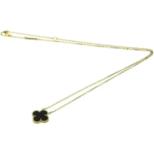 Pre-owned Jewellery, female, , Size: ONE SIZE Pre-owned Gold necklaces - Van Cleef & Arpels Pre-owned - Modalova