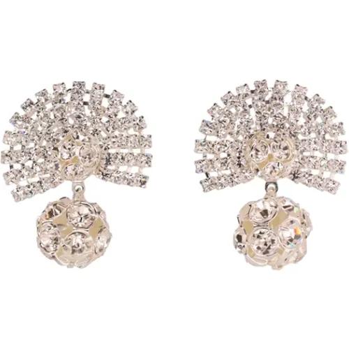 Earrings, female, , Size: ONE SIZE Silver Earrings 12 Colors - Magda Butrym - Modalova