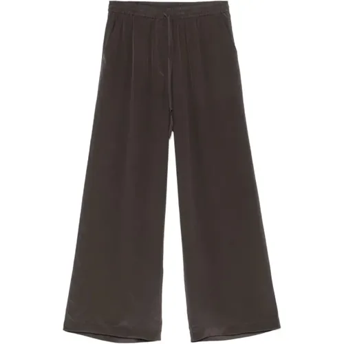 Wide Trousers, female, , Size: XS Stylish Women's Trousers - P.a.r.o.s.h. - Modalova