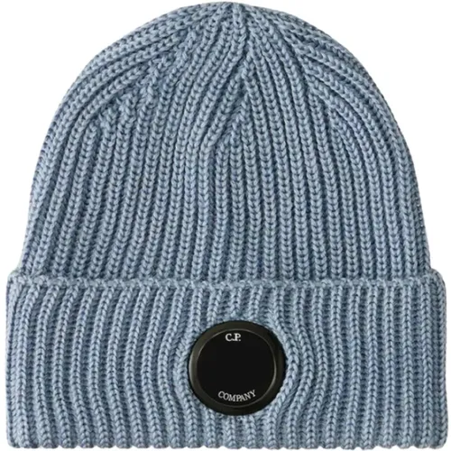 Beanies, male, , Size: ONE SIZE Flint Stone Beanie - C.P. Company - Modalova