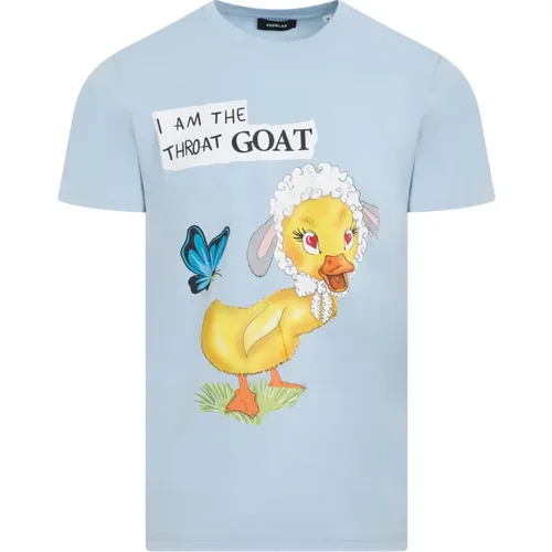 T-Shirts, male, , Size: XL Goat T-shirt - EgonLab - Modalova