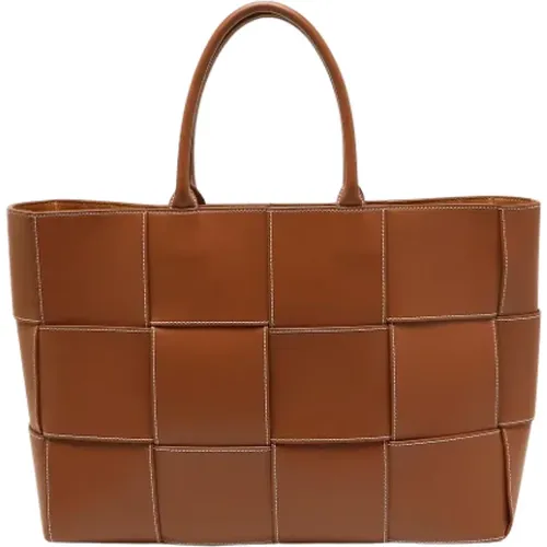 Pre-owned Tote Bags, female, , Size: ONE SIZE Pre-owned Leather totes - Bottega Veneta Vintage - Modalova