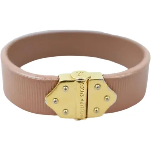 Braune Lederarmbänder, Größe 17, Hervorragender Zustand - Louis Vuitton Vintage - Modalova