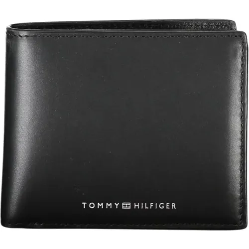 Leather Wallet , male, Sizes: ONE SIZE - Tommy Hilfiger - Modalova