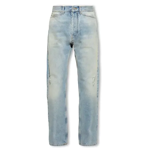 Gerade geschnittene Jeans , Herren, Größe: W33 - Palm Angels - Modalova