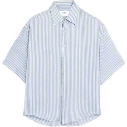 Blouses Shirts , male, Sizes: 2XL, M, L, XL - Ami Paris - Modalova