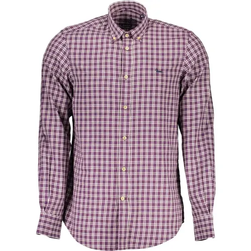 Cotton Shirt with Button Down Collar , male, Sizes: 2XL, XL - Harmont & Blaine - Modalova