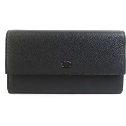 Pre-owned Leather wallets , male, Sizes: ONE SIZE - Dior Vintage - Modalova