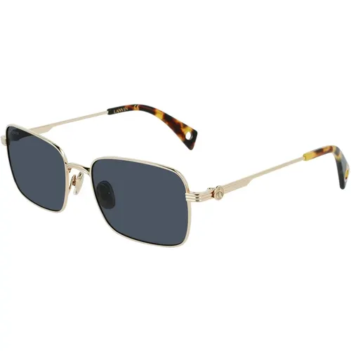 Sunglasses, unisex, , Size: ONE SIZE Golden Metal Sunglasses Category-3 - Lanvin - Modalova