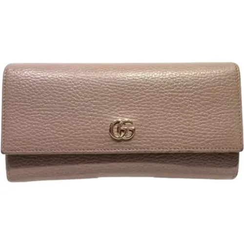 Pre-owned Leather Wallet , female, Sizes: ONE SIZE - Gucci Vintage - Modalova