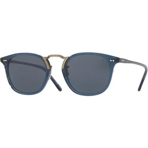 Blue/Blue Sunglasses Roone OV , unisex, Sizes: 49 MM - Oliver Peoples - Modalova